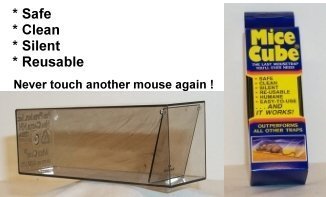 Mice Cube - Reusable Humane Mouse Traps (4 pack)