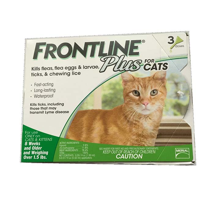 frontline plus for cats
