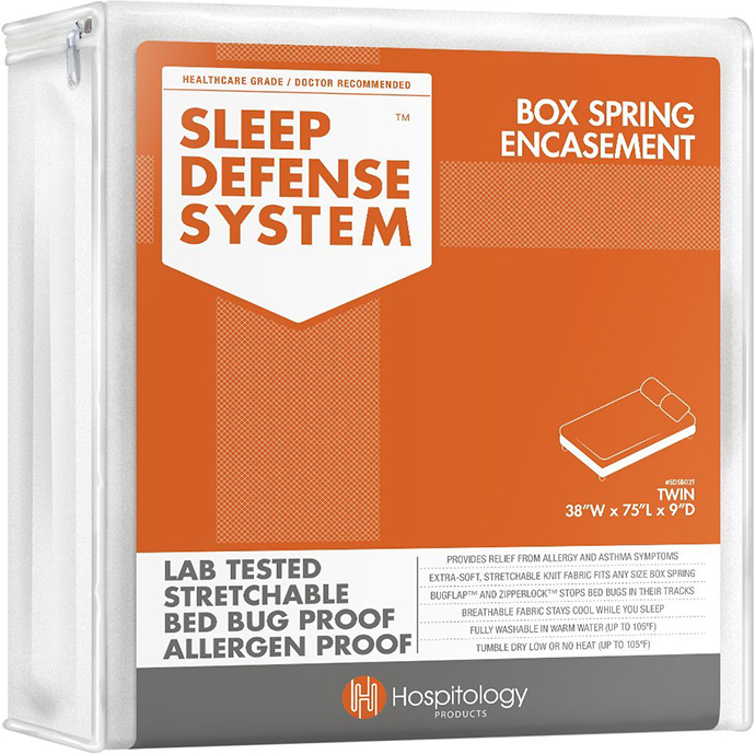 sleep defense system box spring encasement